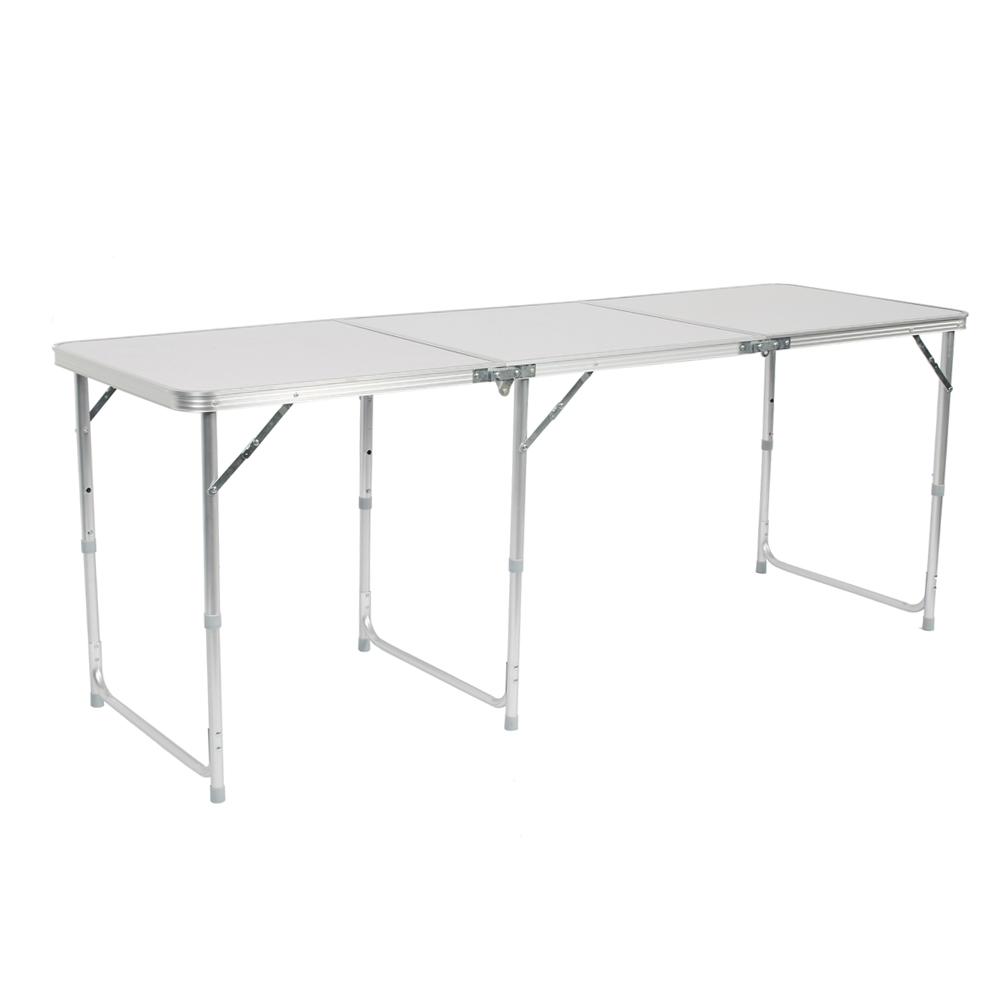 3/'// 4/' 6/' Ft Aluminum Camping Folding Table Portable Office Camping Picnic BBQ